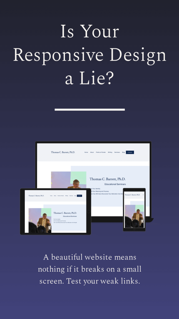 Pomelli output with strange AI copywriting